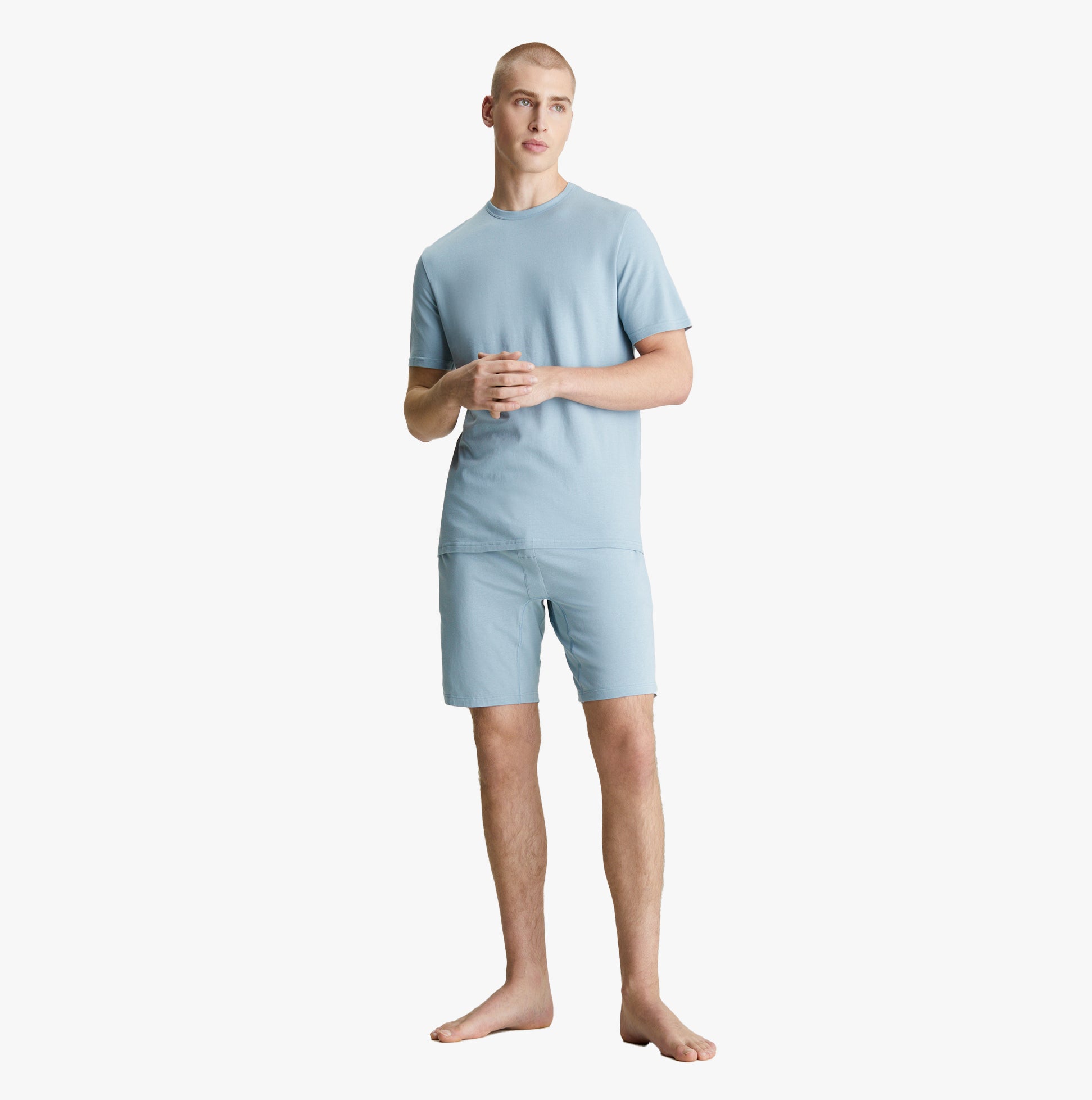 COTTON STRETCH Mens Short Pyjama Set Arona