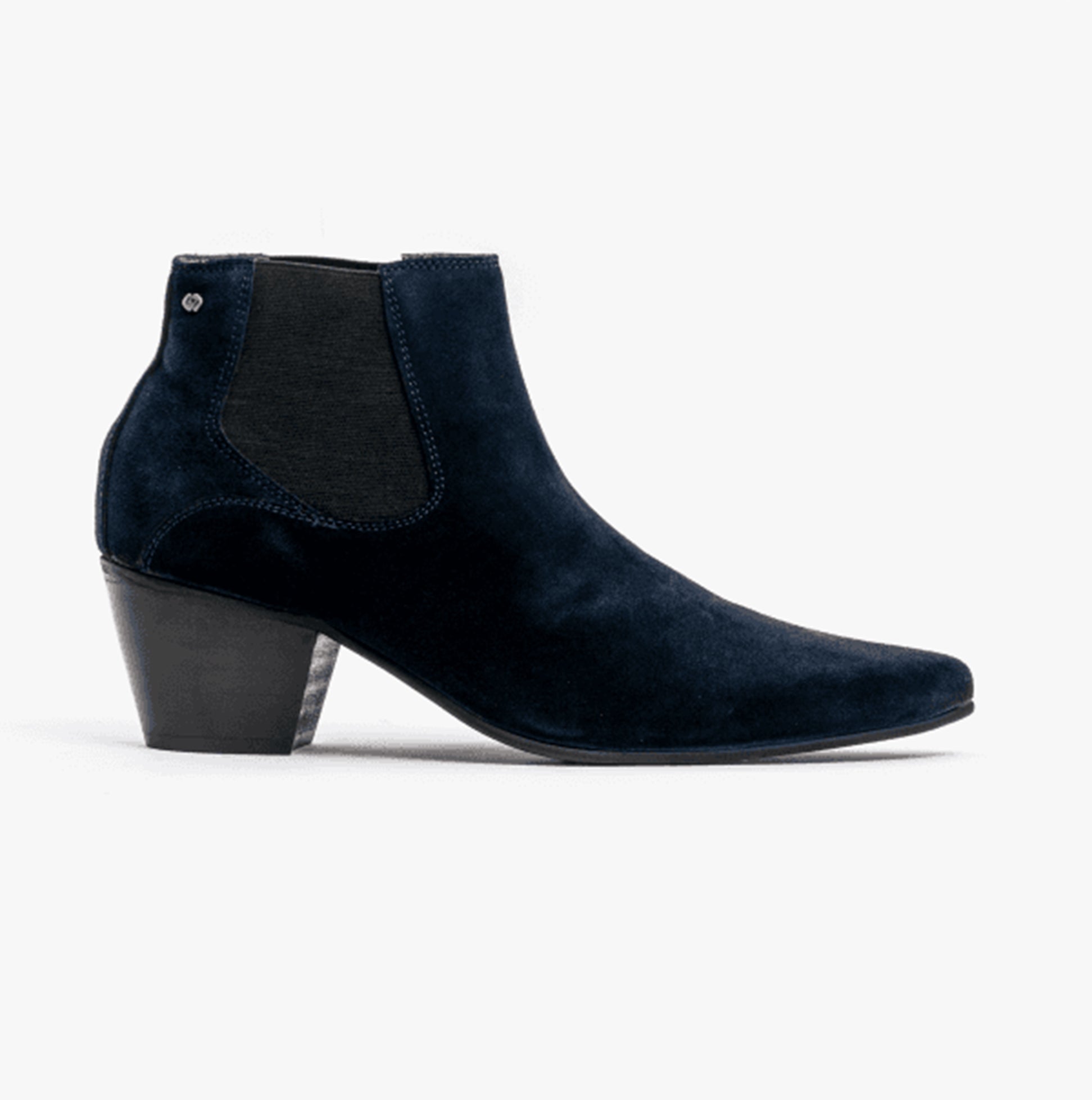 Mens suede cuban heel boots hotsell