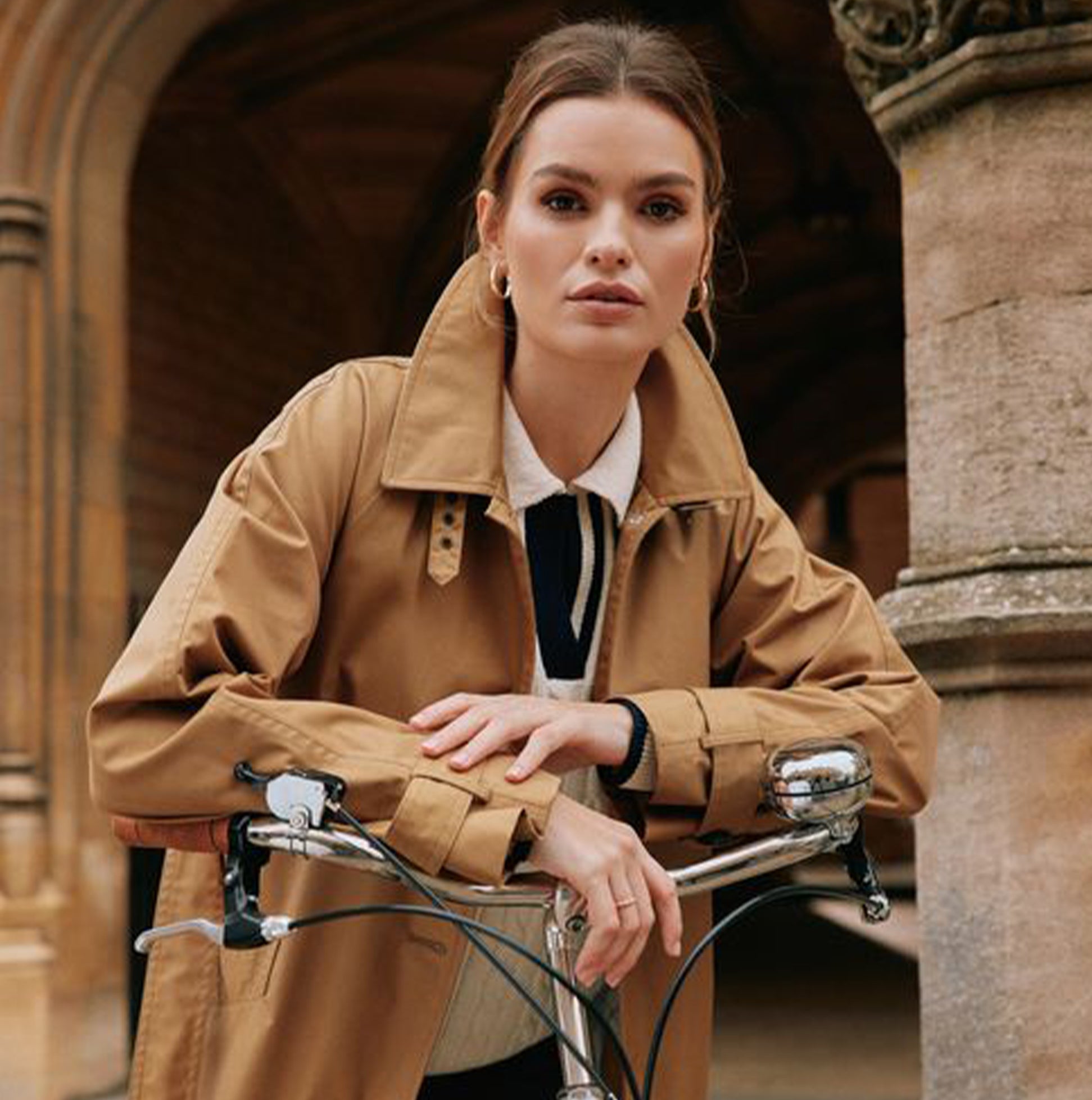 Joules EPWELL Womens Coat Tan Shuperb