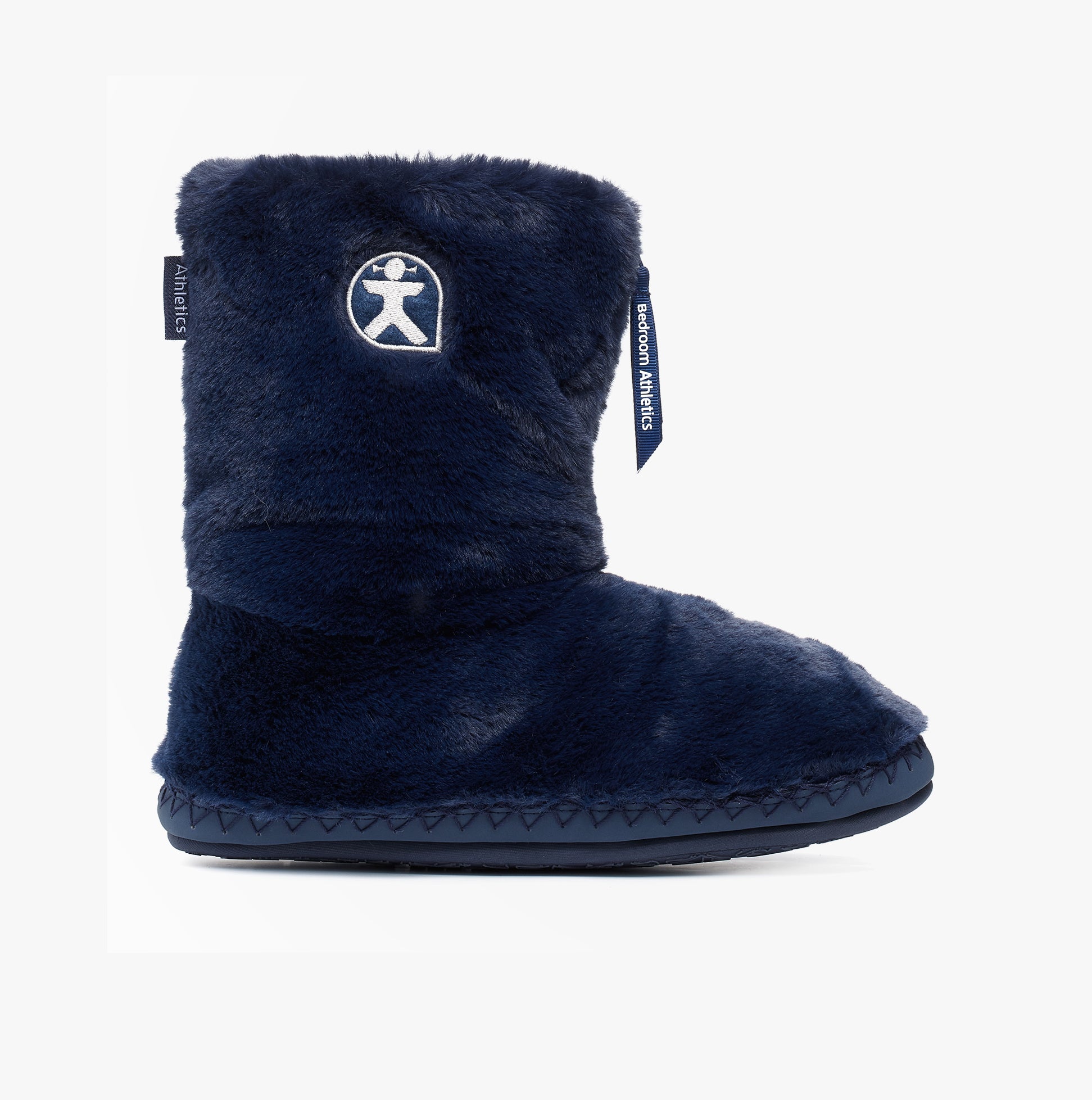 Bedroom Athletics MARILYN Womens Faux Fur Boots Peacoat Navy Shuperb