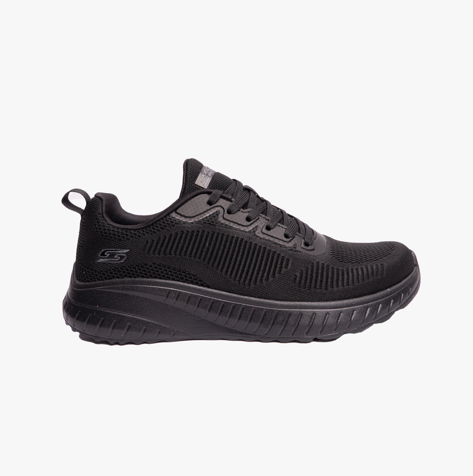 Shop Skechers 118000 BBK BOBS SQUAD Mens Trainers Black Shuperb