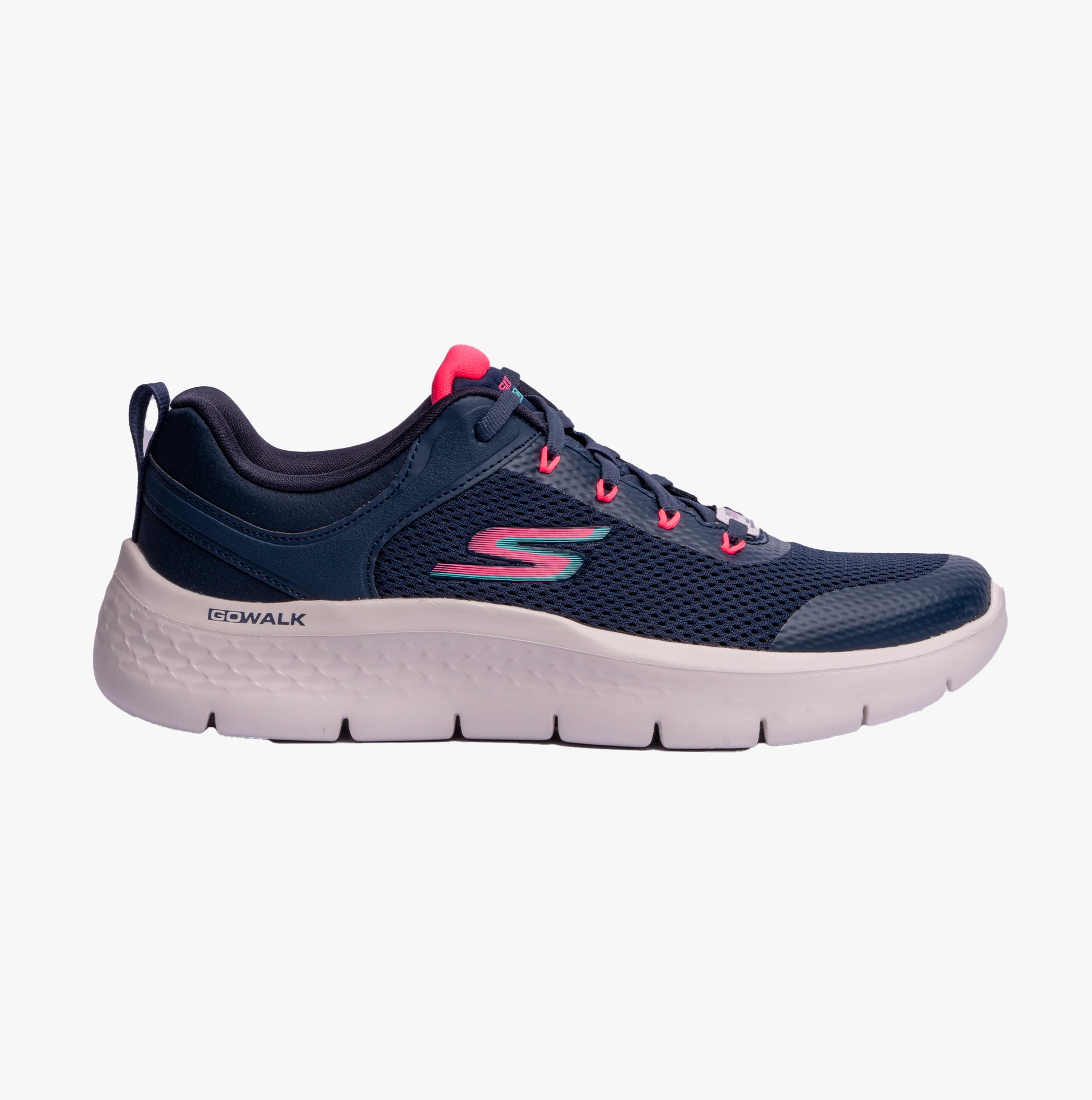 Shop Skechers 124817 NVCL GO WALK FLEX CALEY Womens Navy Shuperb