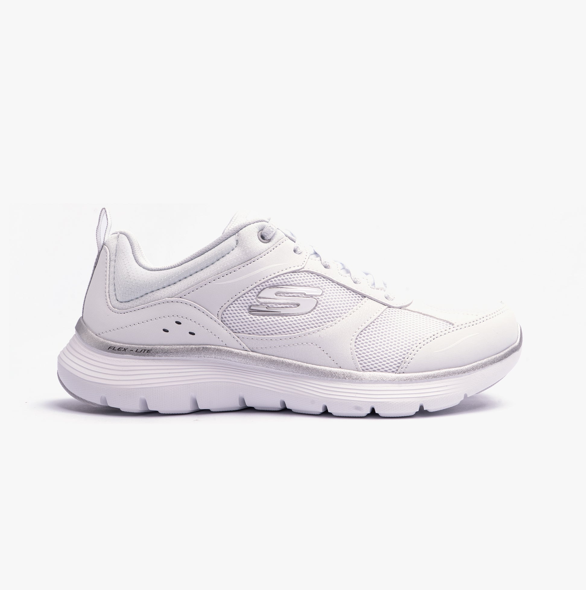 Shop Skechers 150202 WSL FLEX APPEAL Womens Trainers White Shuperb