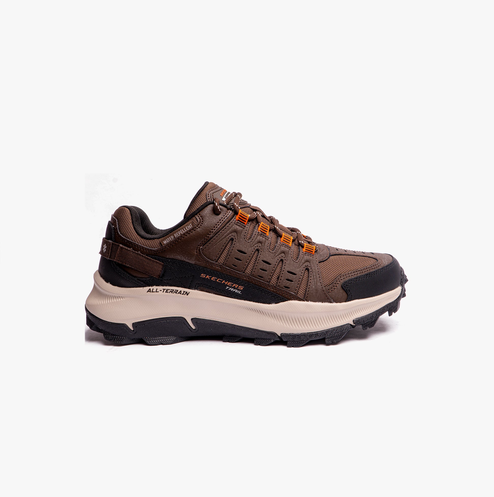 EQUALIZER 5.0 TRAIL SOLIX Mens Outdoor Sneakers Brown Orange