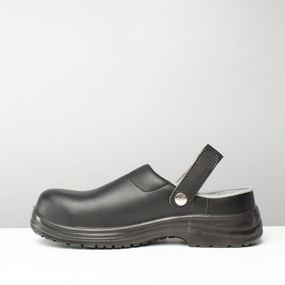 Amblers Safety FS514 Unisex Safety Clogs Black - Shuperb