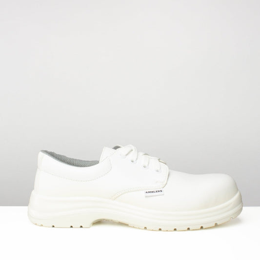 Amblers Safety FS511 Unisex Safety Shoes White - Shuperb