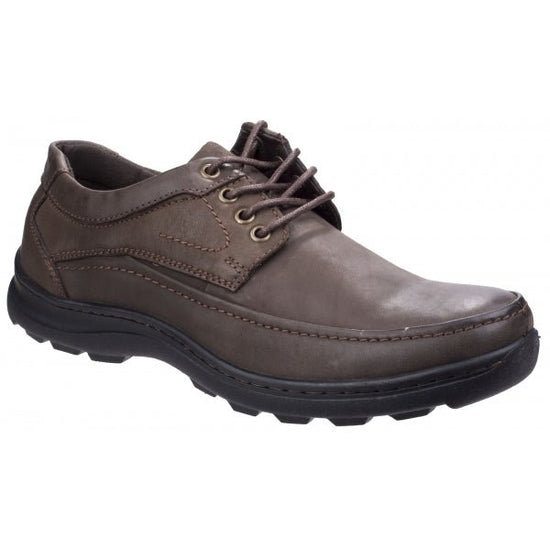 Fleet & Foster LUXOR Mens Leather Shoes Brown - Shuperb