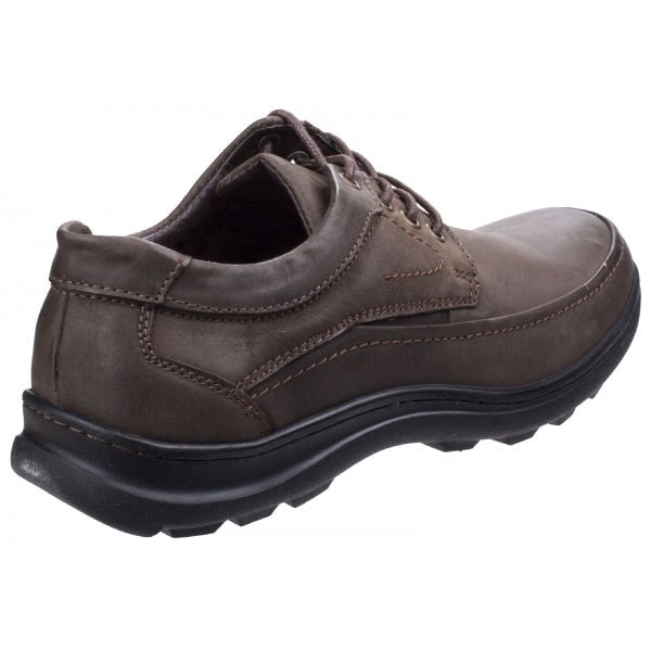 Fleet & Foster LUXOR Mens Leather Shoes Brown - Shuperb