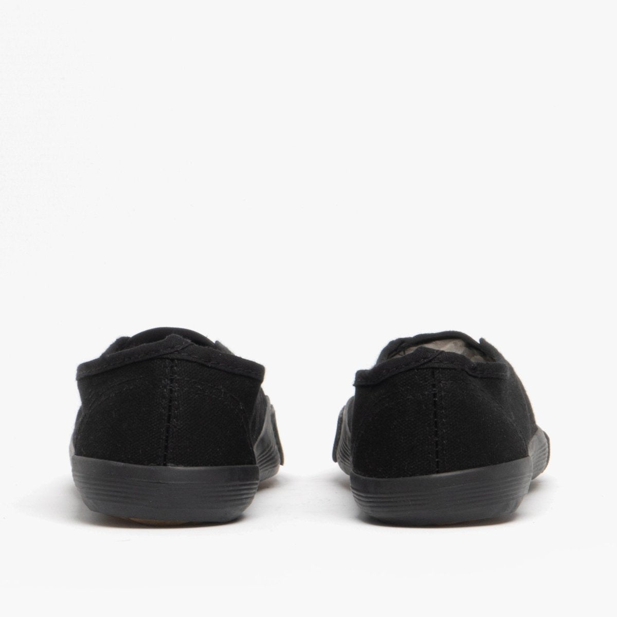 DEK BENNY Junior Unisex Single Gusset Plimsolls Black - Shuperb