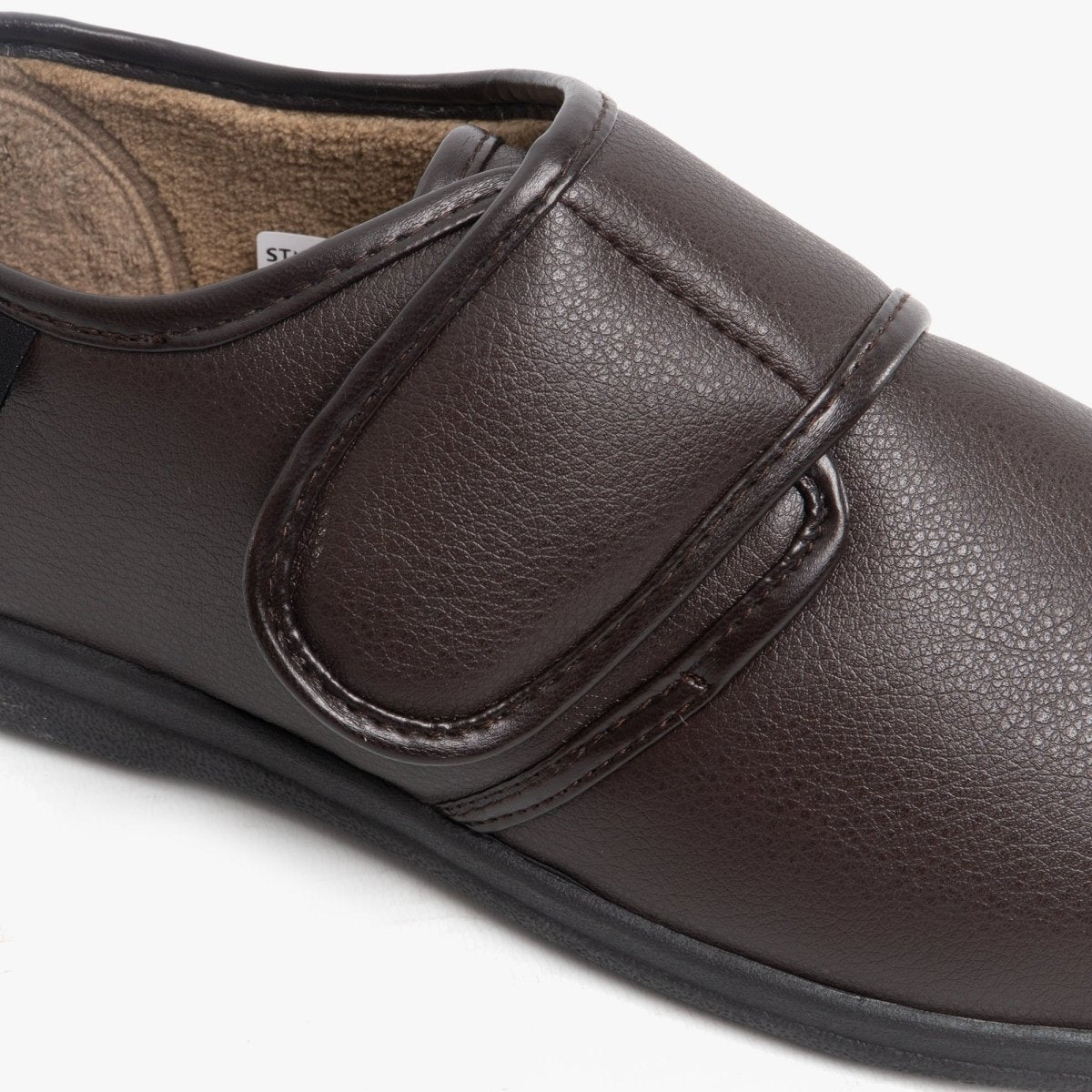 Dr Keller CHRIS Mens Full Slippers Brown - Shuperb