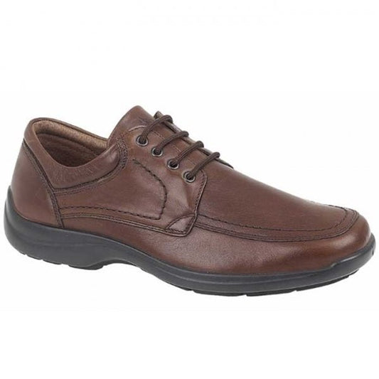 IMAC MILLER Mens Leather Apron Shoes Brown - Shuperb