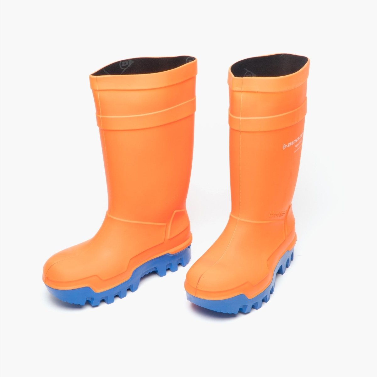 Dunlop PUROFORT Mens Safety Wellington Boots Orange - Shuperb