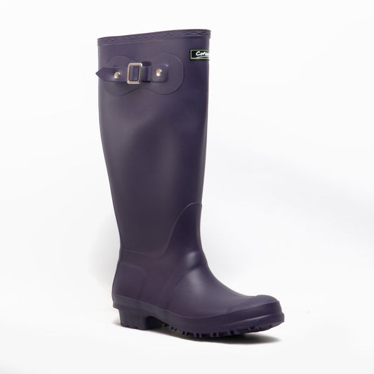 Cotswold SANDRINGHAM Ladies Wellington Boots Purple - Shuperb