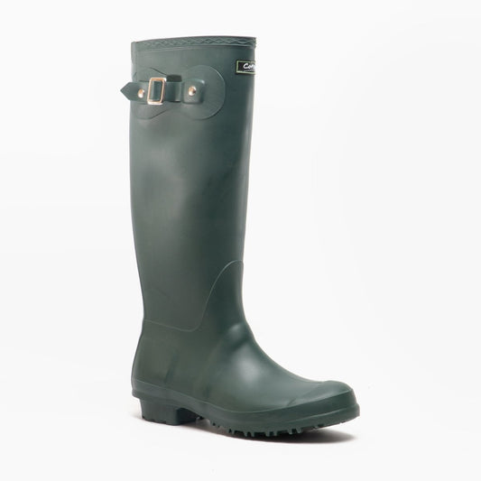 Cotswold SANDRINGHAM Ladies Wellington Boots Green - Shuperb