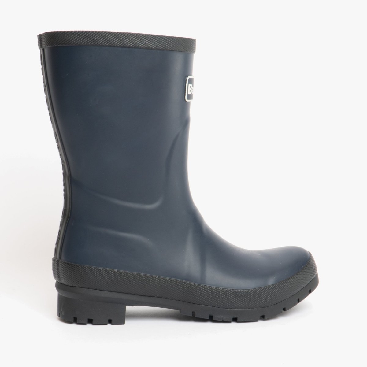 Barbour BANBURY Ladies Mid - Calf Wellington Boots Navy - Shuperb