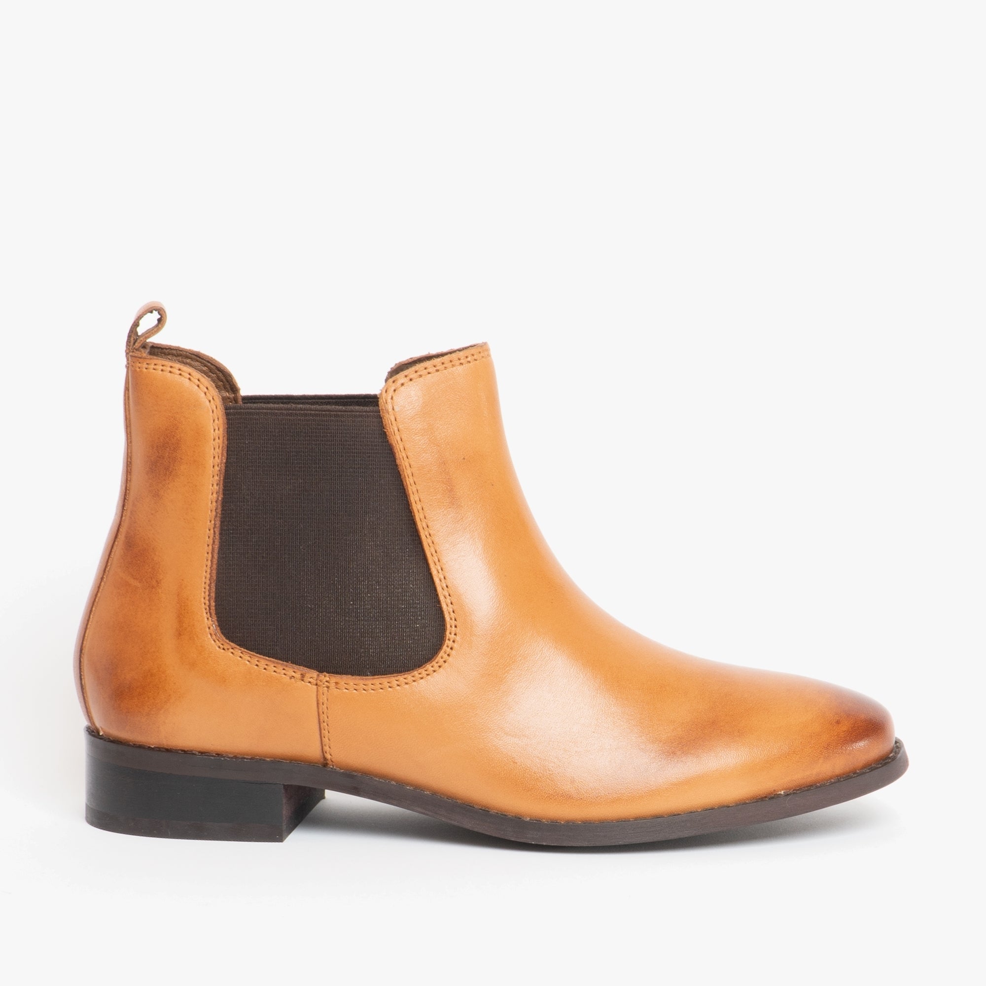 Ladies tan chelsea boots uk best sale