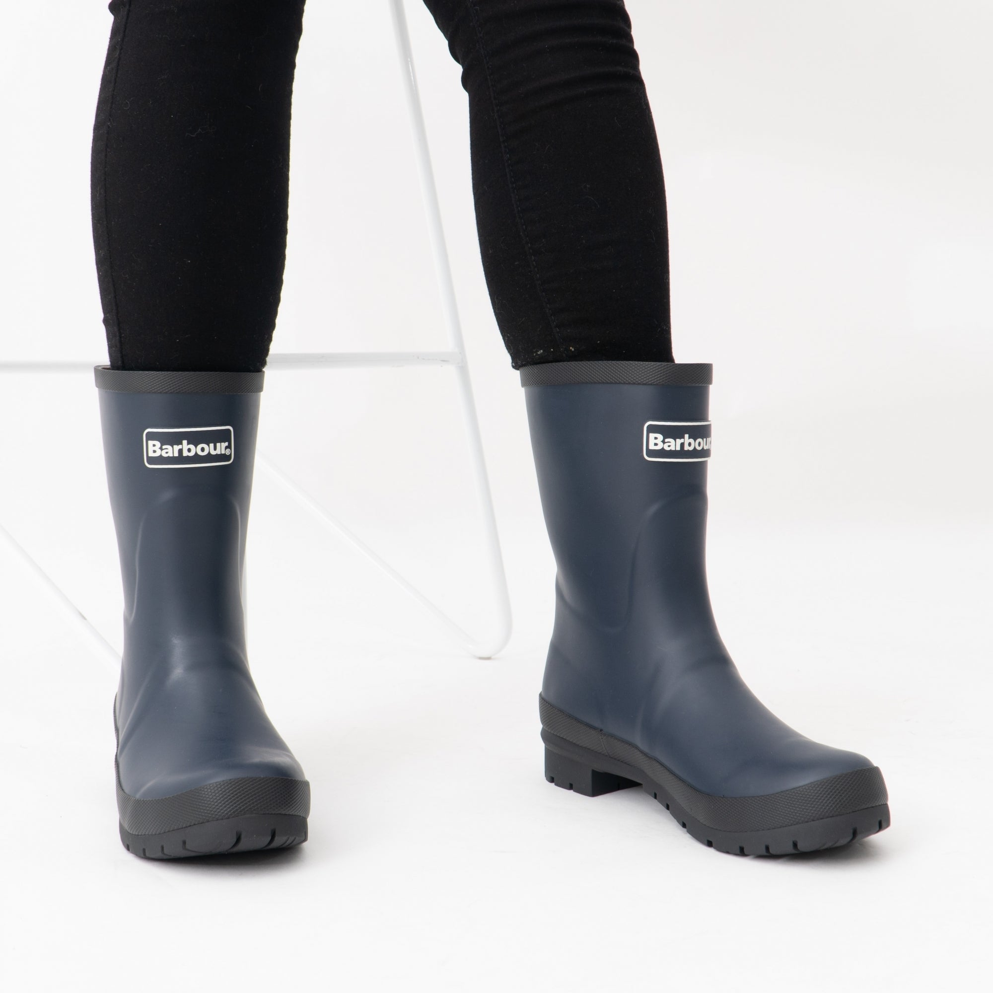 Mid calf rubber boots hotsell