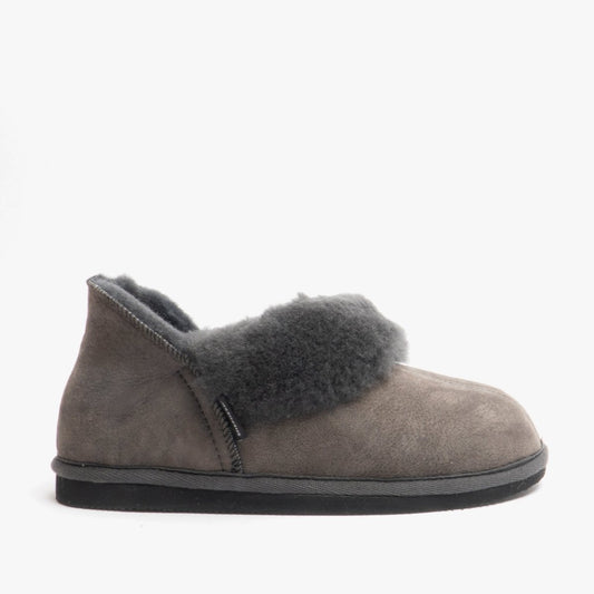 Shepherd KARIN Ladies Sheepskin Boot Slippers Asphalt - Shuperb