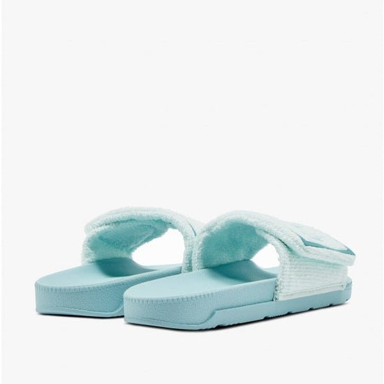 Hunter ORIGINAL LOGO SLIDE Ladies Sandals Spearmint/Eucalyptus - Shuperb