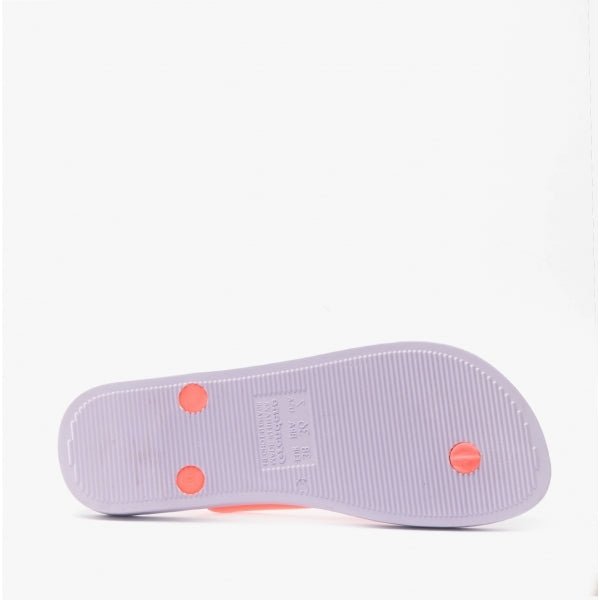 Ipanema ANATOMICA TAN 21 Ladies Flip Flops Coral/Violet - Shuperb