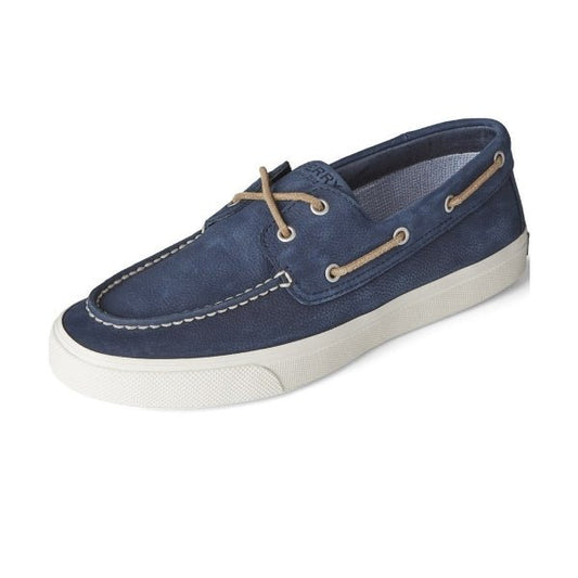 Sperry BAHAMA PLUSHWAVE Mens Leather Boat Shoes Navy - Shuperb