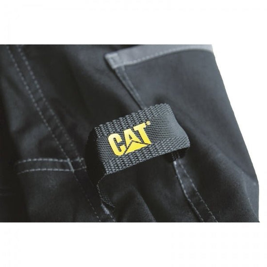 CAT H2O DEFENDER Mens Cotton/Polyester Work Trousers Black - Shuperb