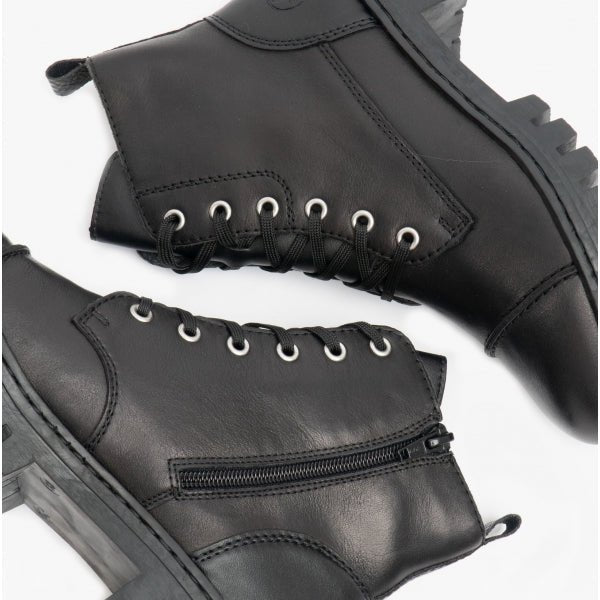 Rieker 75722 - 00 Ladies Ankle Boots Black - Shuperb