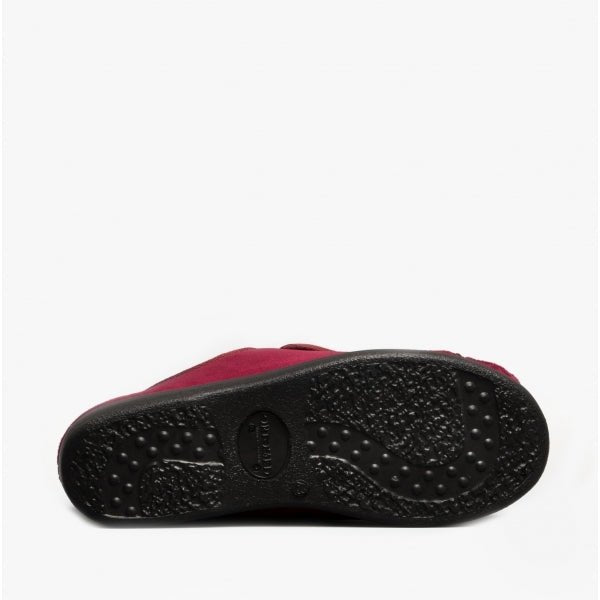 GBS Med WALTON Unisex Slippers Burgundy - Shuperb