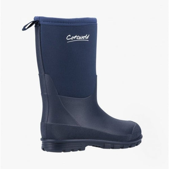 Cotswold Cotswold HILLY NEOPRENE Kids Wellington Boots Navy - Shuperb