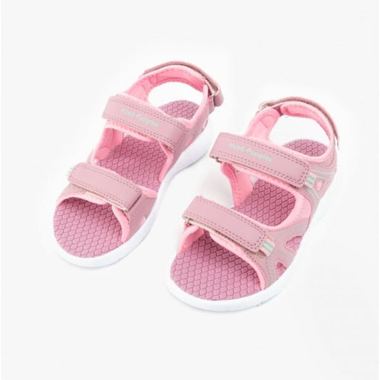 Hush Puppies LILLY Girls Touch Fasten Sandals Pink - Shuperb