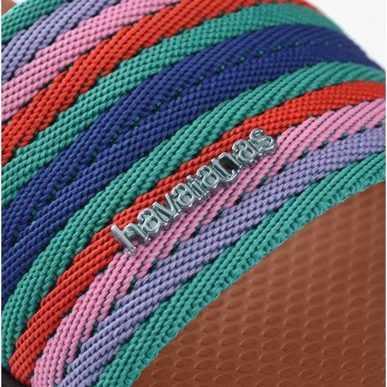 Havaianas HAV YOU MALTA MIX Ladies Sliders Rust - Shuperb