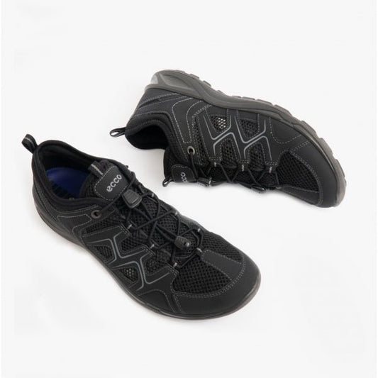 ECCO TERRACRUISE LT Ladies Speed - Lace Trainers Black - Shuperb