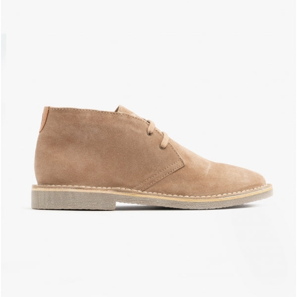 Hush Puppies SAMUEL Mens Chukka Boots Sand | Shuperb