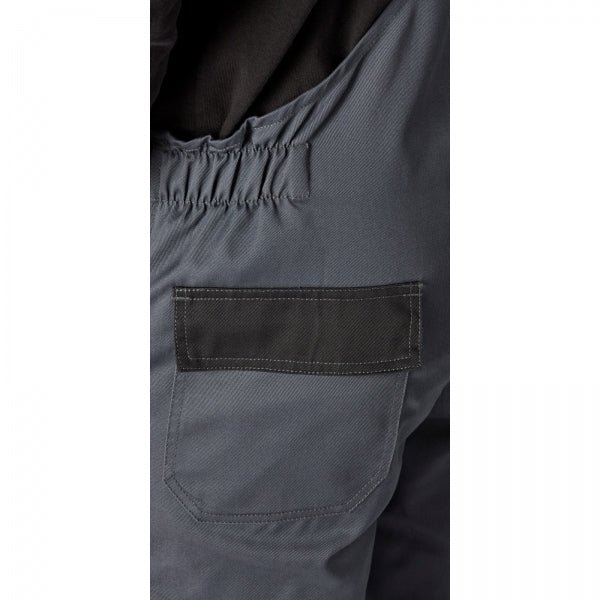 Dickies EVERYDAY Mens Bib & Brace Overall Grey/Black - Shuperb