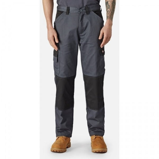 Dickies EVERYDAY Mens Regular Trousers Grey/Black - Shuperb