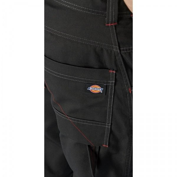 Dickies REDHAWK Mens Long Trousers Black - Shuperb