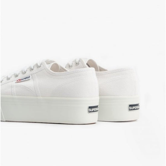 Superga 2790 LINEA UP AND DOWN Ladies Trainers White - Shuperb