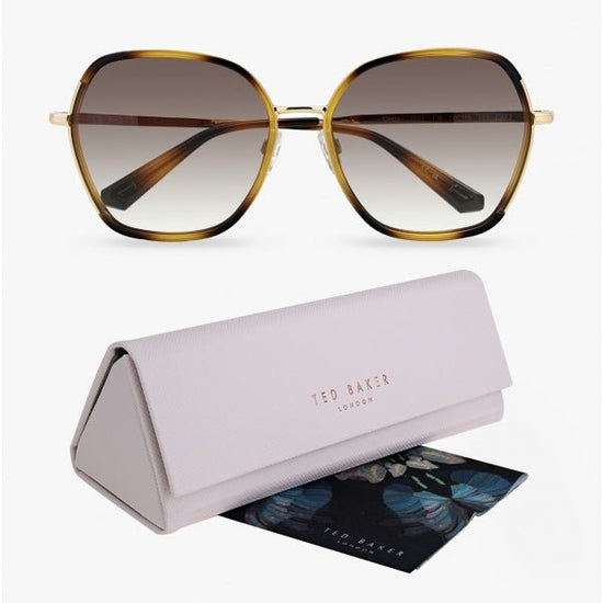 Ted Baker DELILA Womens Sunglasses Gloss Honey Demi Shell: One Size - Shuperb