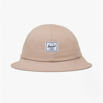 Herschel HENDERSON Unisex Cotton Hats Light Taupe/White: One Size - Shuperb