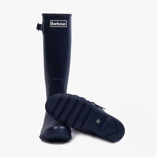 Barbour BEDE Ladies Tall Wellington Boots Navy - Shuperb