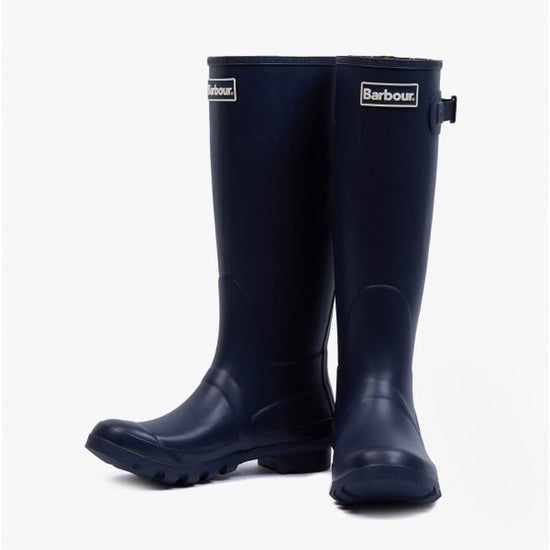 Barbour BEDE Ladies Tall Wellington Boots Navy - Shuperb