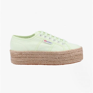 Superga 2790 ROPE Ladies Trainers Green Primrose - Shuperb