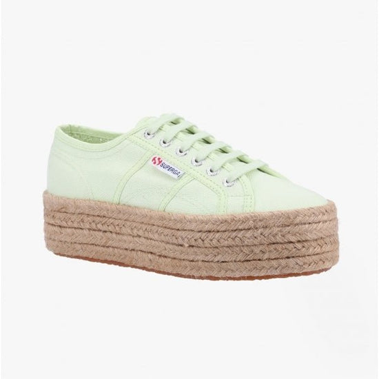 Superga 2790 ROPE Ladies Trainers Green Primrose - Shuperb