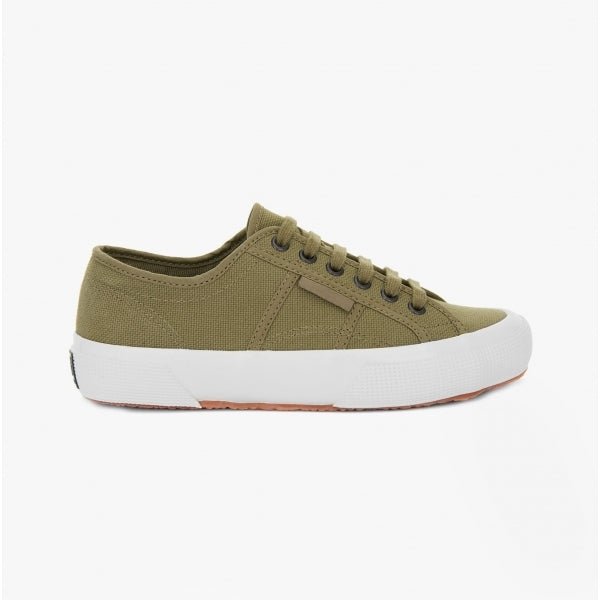 Superga 2706 OG Mens Canvas Trainers Green - Shuperb