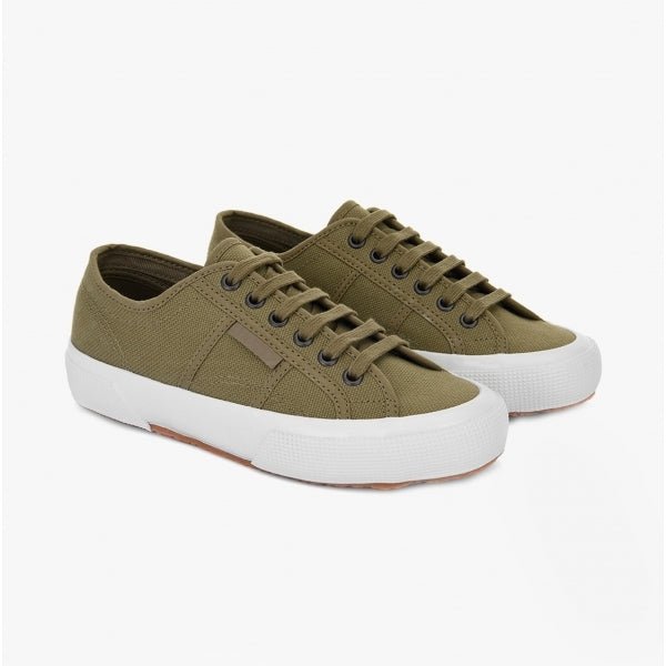 Superga 2706 OG Mens Canvas Trainers Green - Shuperb