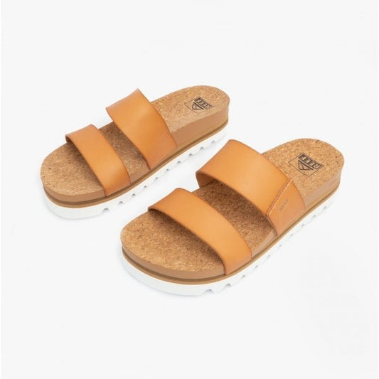 Reef CUSHION VISTA HI Ladies Sandals Natural - Shuperb