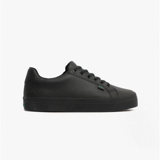 Kickers TOVNI STACK VEGAN Ladies Vegan Trainers Black - Shuperb