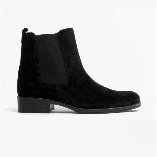 Gabor ADAIR Ladies Chelsea Boots Black - Shuperb