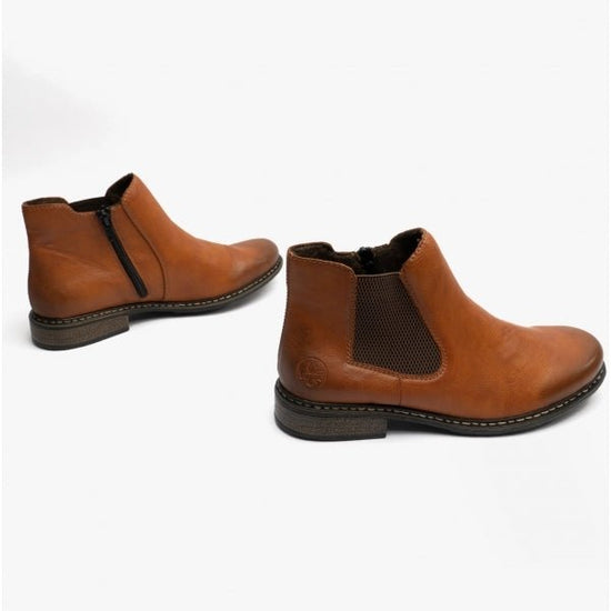 Rieker Z4994 - 24 Ladies Chelsea Boots Brown - Shuperb