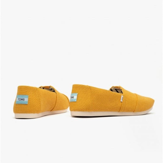 TOMS ALPARGATA Ladies Canvas Espadrille Yellow - Shuperb